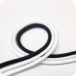 现货5mm 涤纶圆绳200多色帽绳