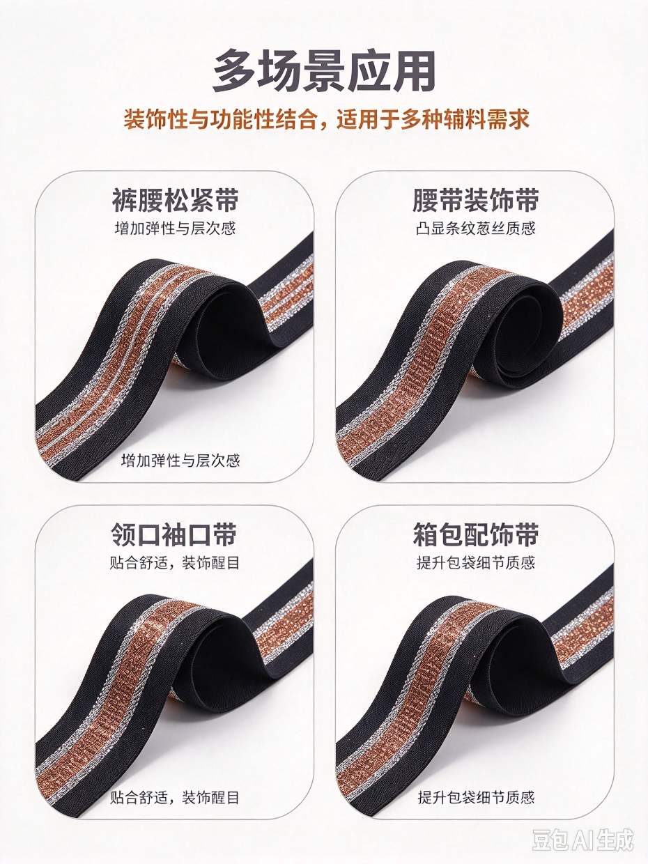 涤棉人字带